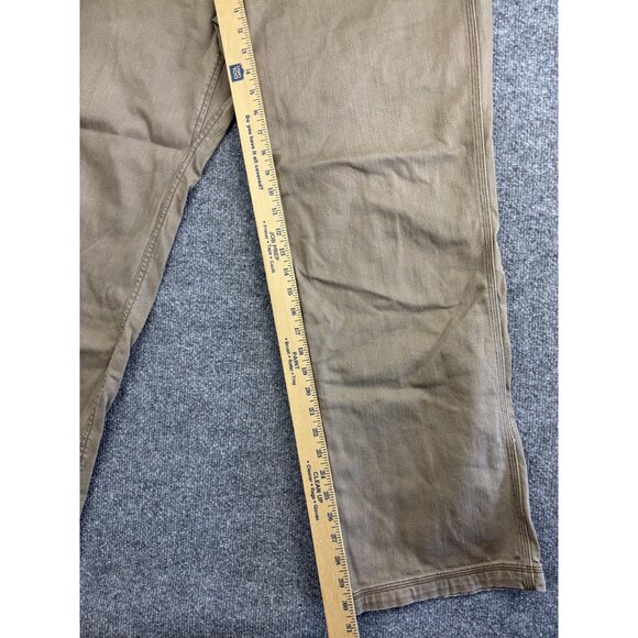 Mountain Hardwear Pants Mens 34x32 Khaki Twill Hiking Zip Pocket Outdoor Casual - Picture 5 of 8
